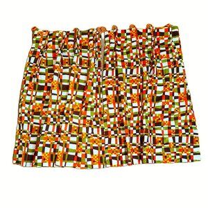 MCM Funky 70's Heavy Cotton Curtains - Pair Three